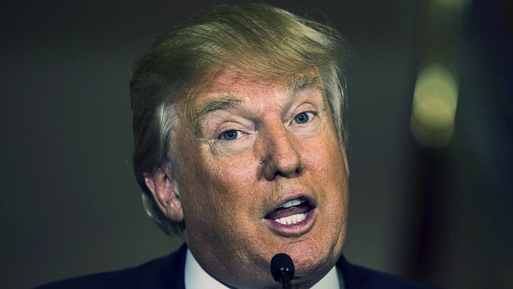 US President Donald Trump. 