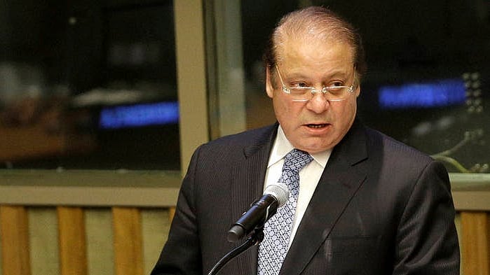 Former Pakistan PM Nawaz Sharif.