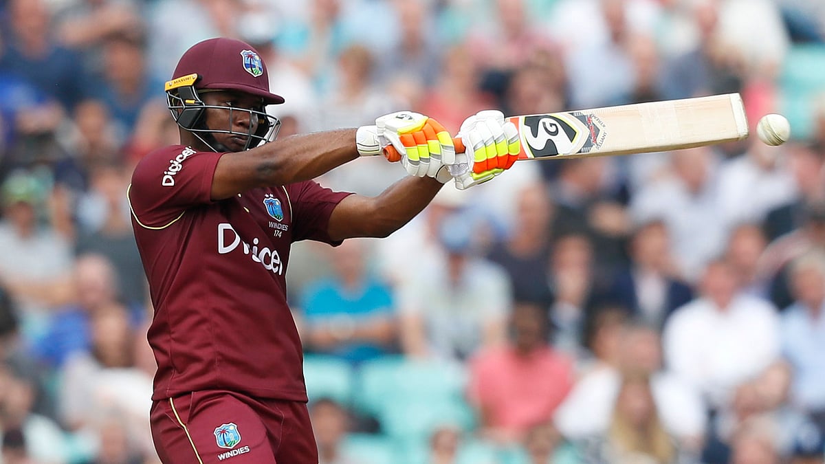 Evin Lewis smashed a career-best score against England on Wednesday. 