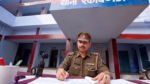 A Policeman Filing an FIR