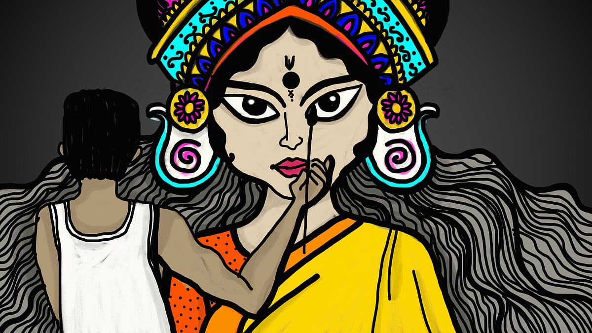 The 2020 Durga Puja of Rajbari in Kolkata shall be etched in the public memory and in the annals of the history. 