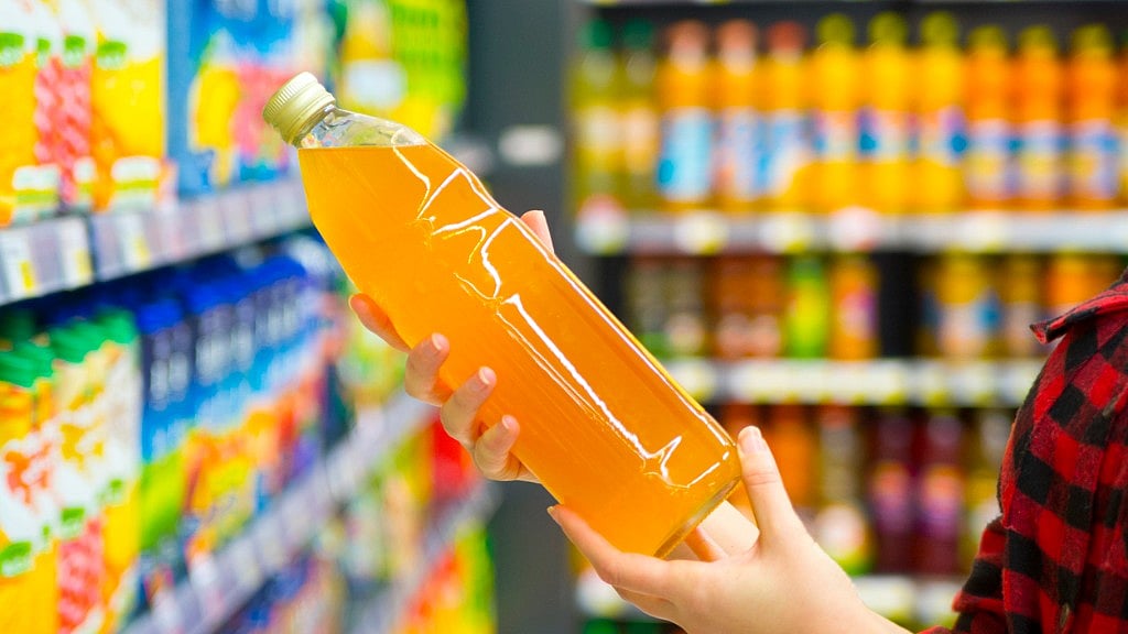 How fresh can juice packaged in a container for months be?