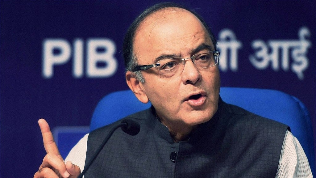 Finance Minister Arun Jaitley. 