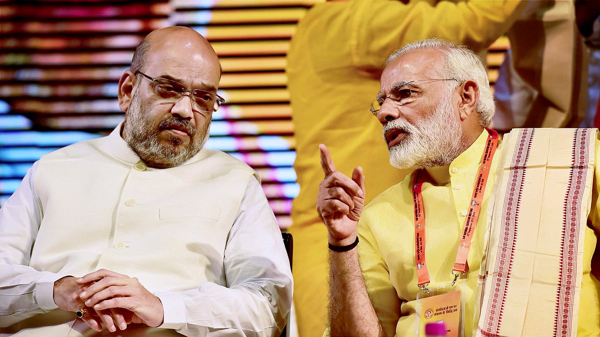 The meeting was attended by Prime Minister Narendra Modi, cabinet ministers, MPs, MLAs, state unit chiefs and members of the BJP National Executive.