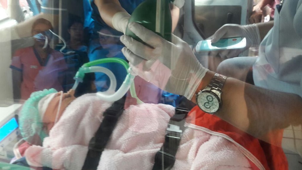 As the family proceeded for their infant’s burial, they noticed that the baby was squirming in the plastic bag.