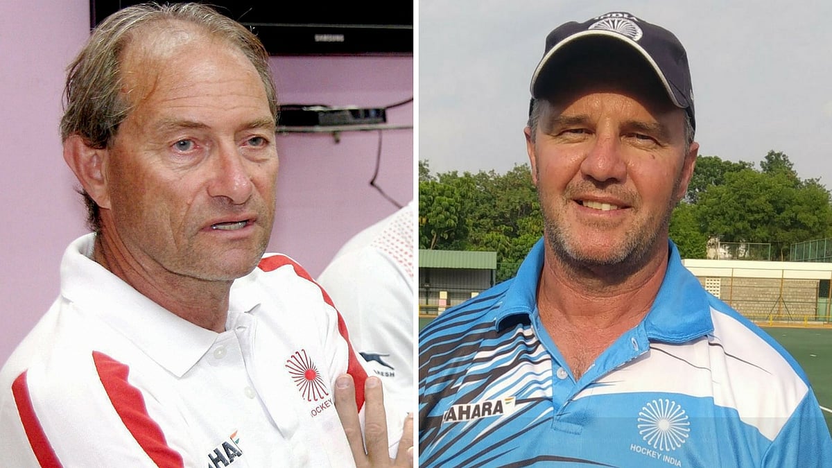 Roelant Oltmans (L) and David John (R).
