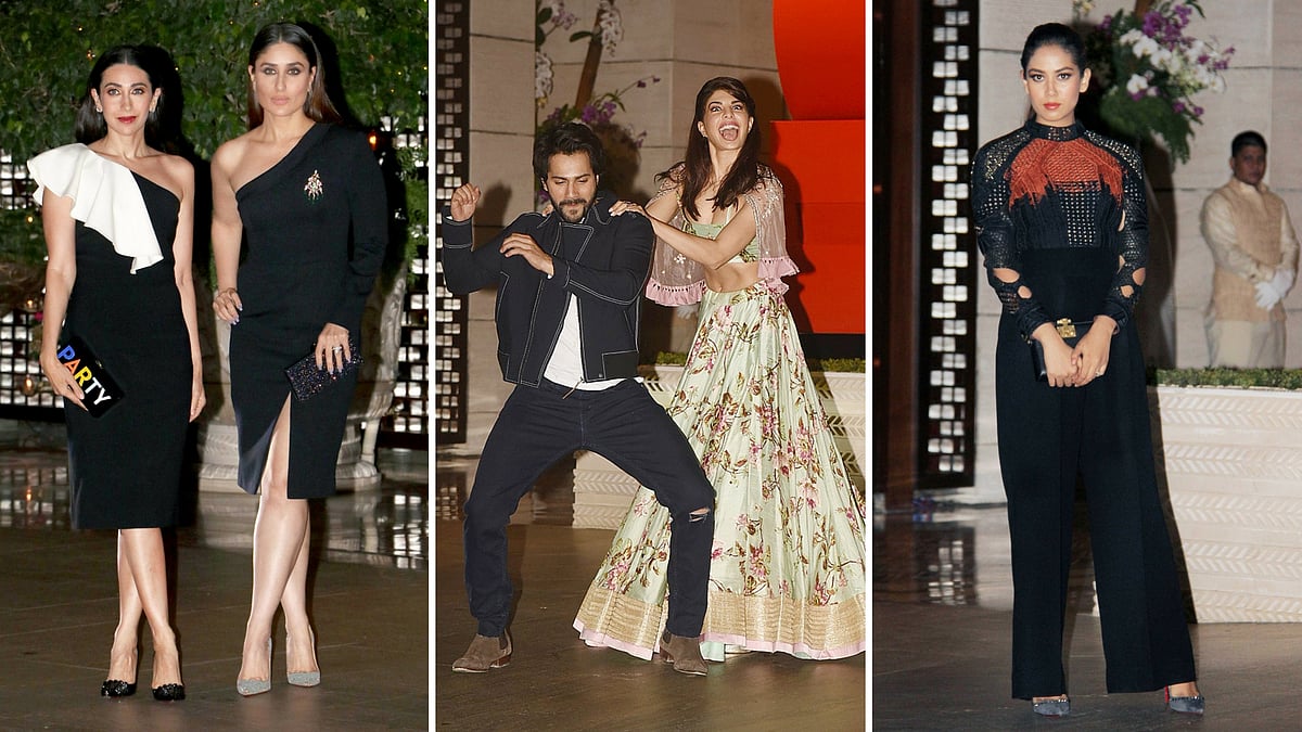Bollywood parties at Nita Ambani’s residence, Antilla.&nbsp;