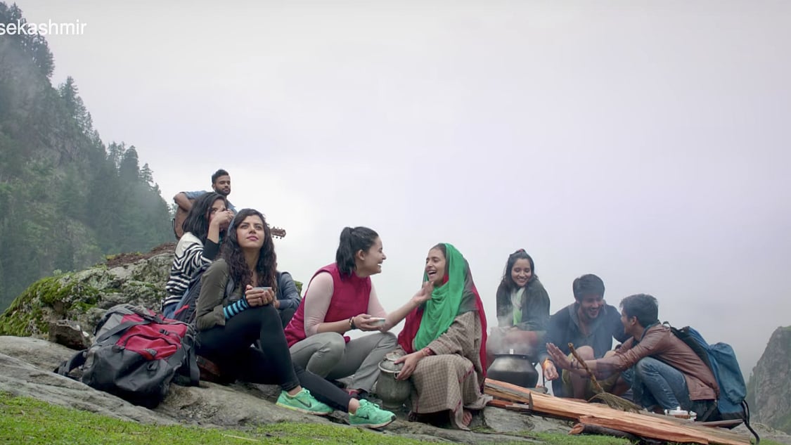 The beautiful Kashmir valley