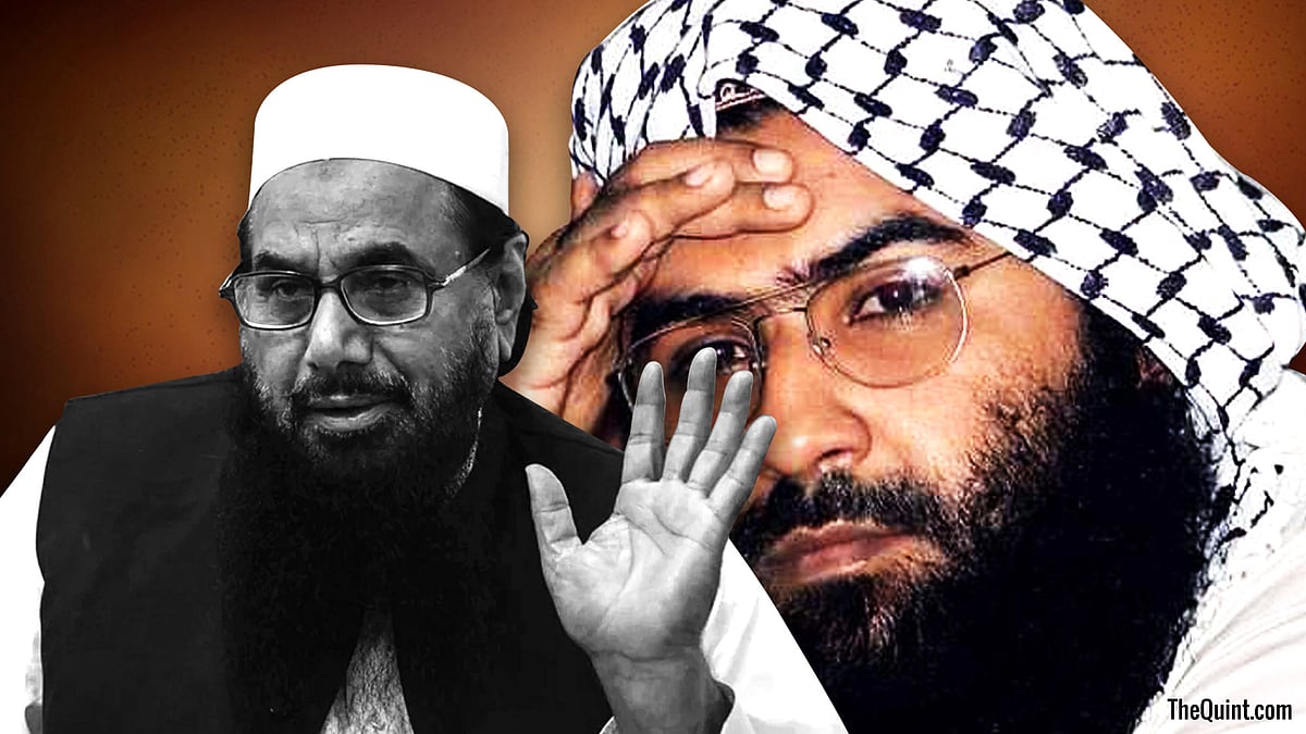  JuD chief Hafiz Saeed and JeM leader Masood Azhar. Image used for representational purposes.