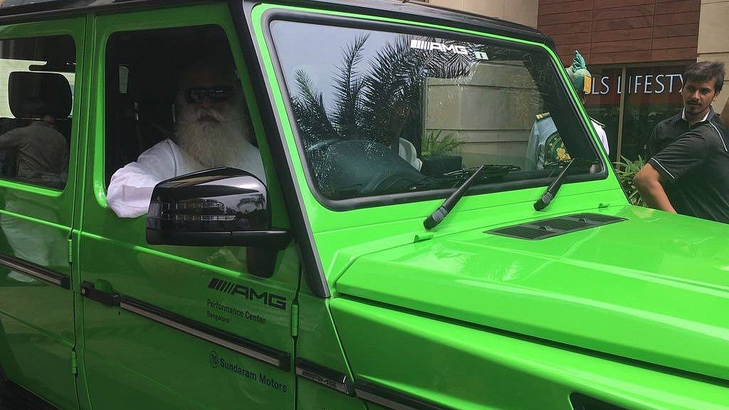 Sadhguru Jaggi Vasudev is driving a Mercedes AMG G63 on a 7,000 Km rally to save India’s dying rivers.&nbsp;