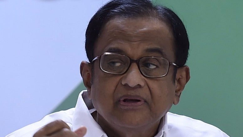 Former Finance Minister and senior Congress leader P Chidambaram.