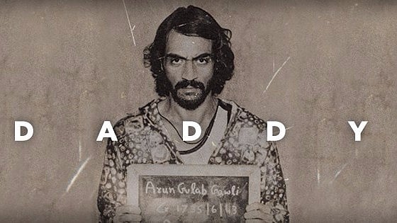 Arjun Rampal plays Arun Gulab Gawli in the film Daddy.