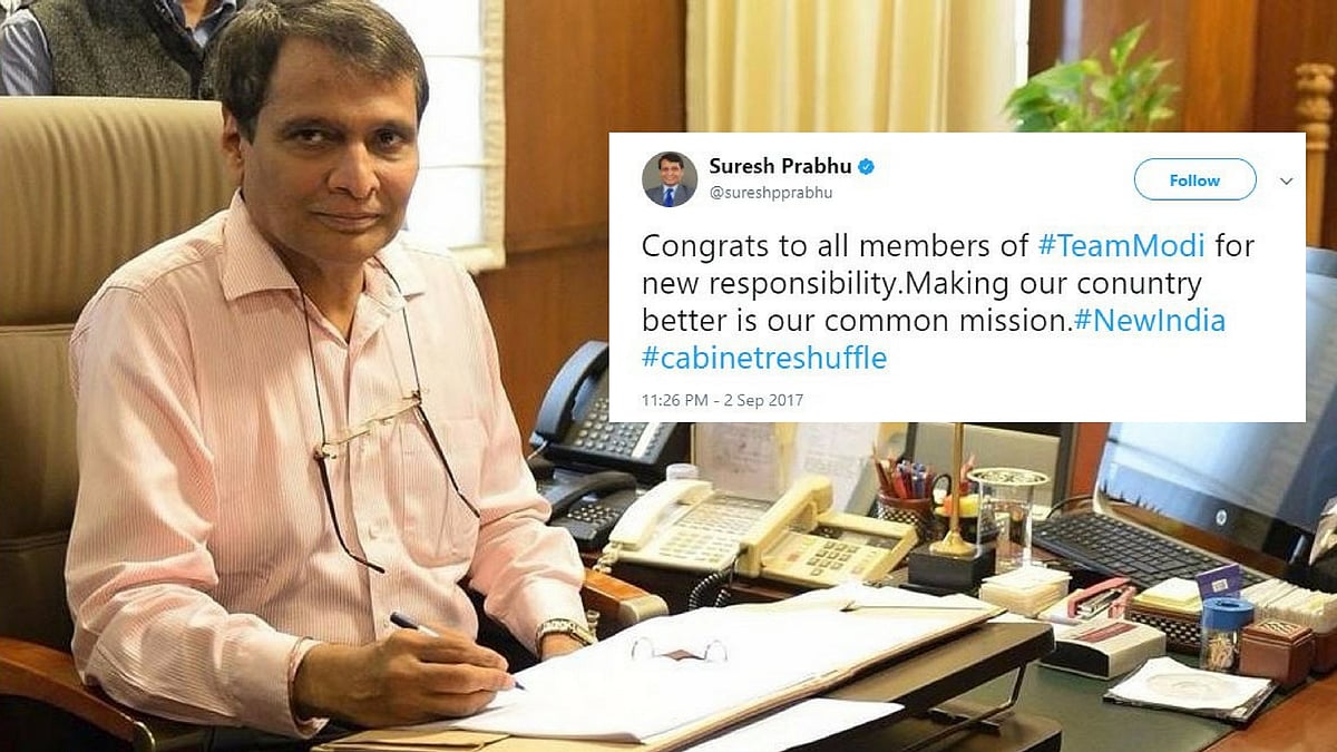 

Former Railway Minister Suresh Prabhu