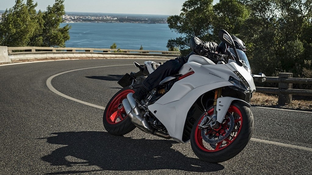 The Ducati SuperSport combines the best of road and track bikes. 