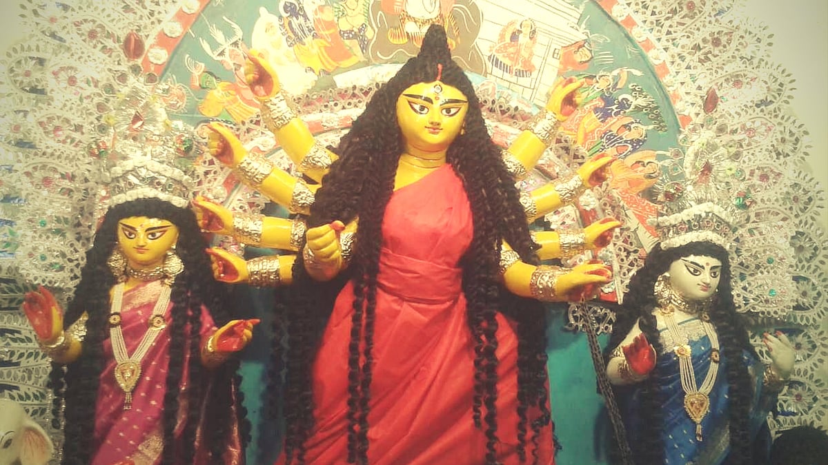 A hatke Durga Pujo.