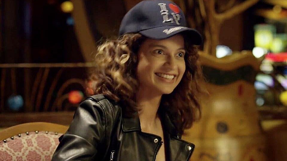 Kangana Ranaut in a still from <i>Simran</i>. 
