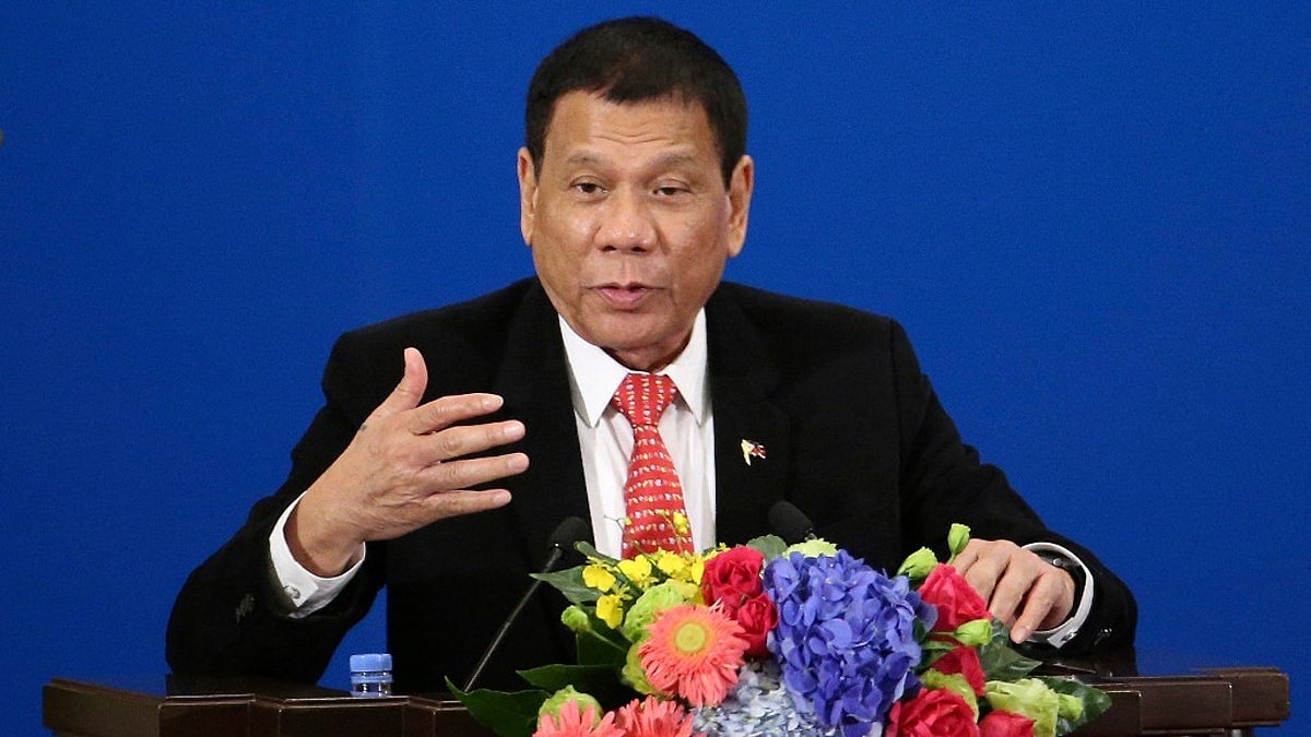 File photo of Philippines President Rodrigo Duterte. Image used for representational purposes.