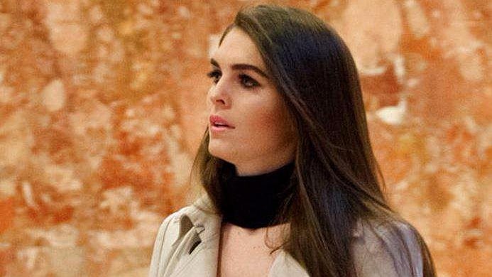Twenty-eight-year-old Donald Trump aide Hope Hicks has been named White House communications director.