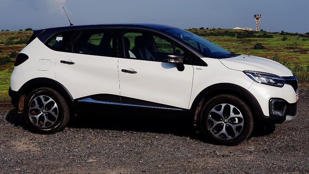 Renault Captur is a premium crossover SUV. 