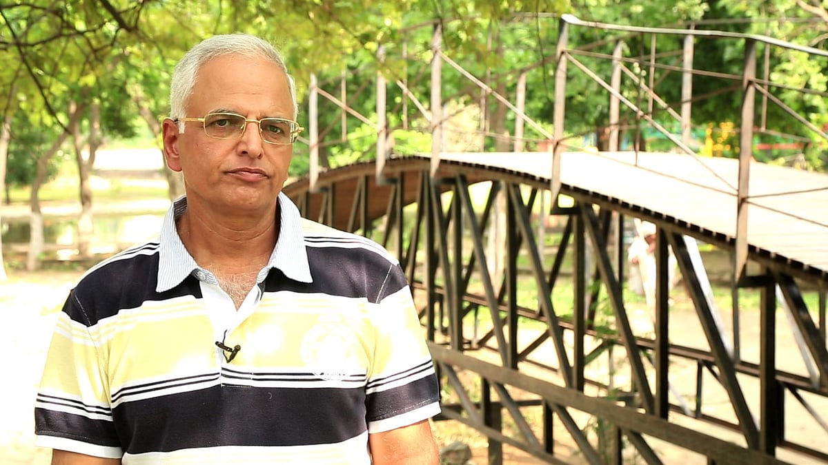 Haryana IAS officer Virendra Kundu.