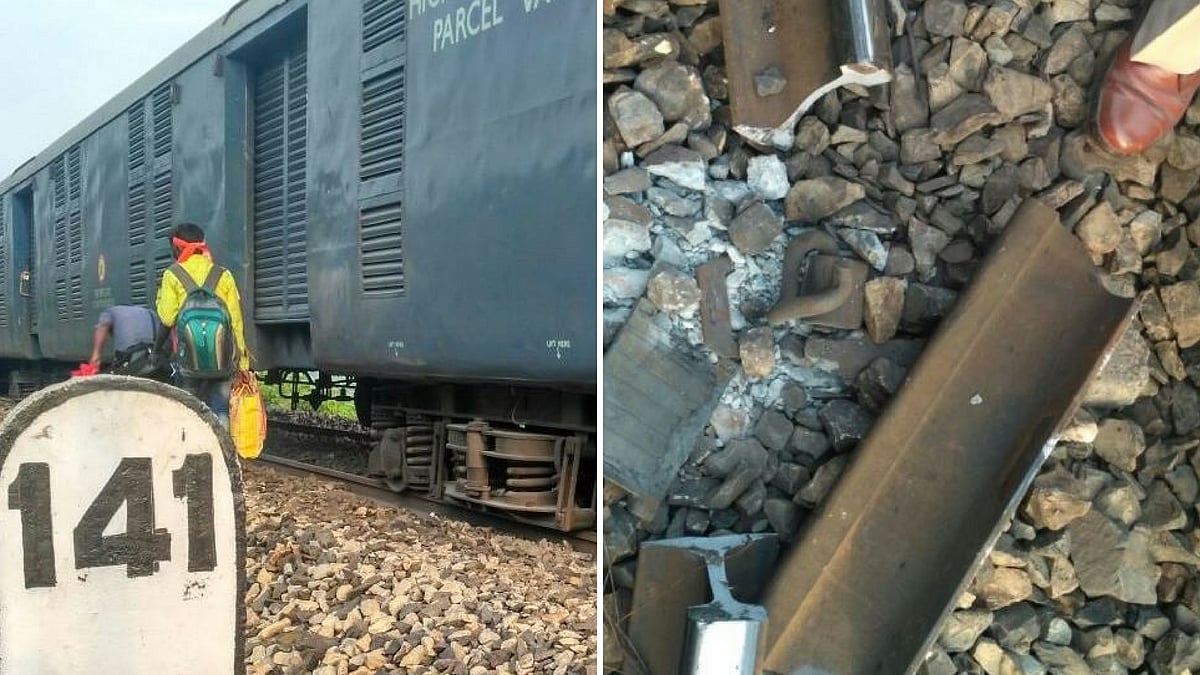 Shanktipunj Express derailed in UP’s Sonbhadra district.