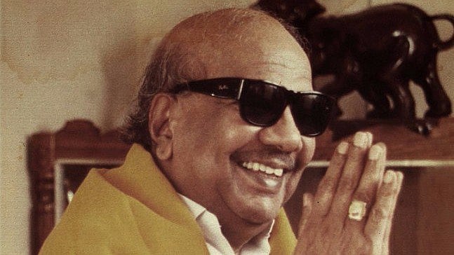 File Photo of DMK Party Chief Karunanidhi