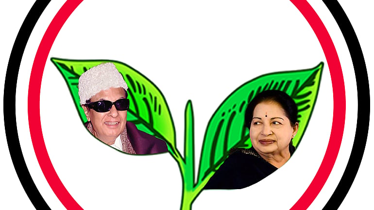 AIADMK’s party symbol.