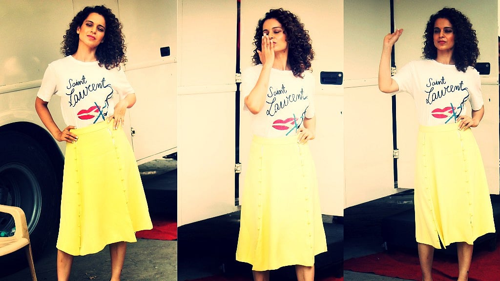 Kangana Ranaut waves goodbye to the early script of <i>Simran.</i>
