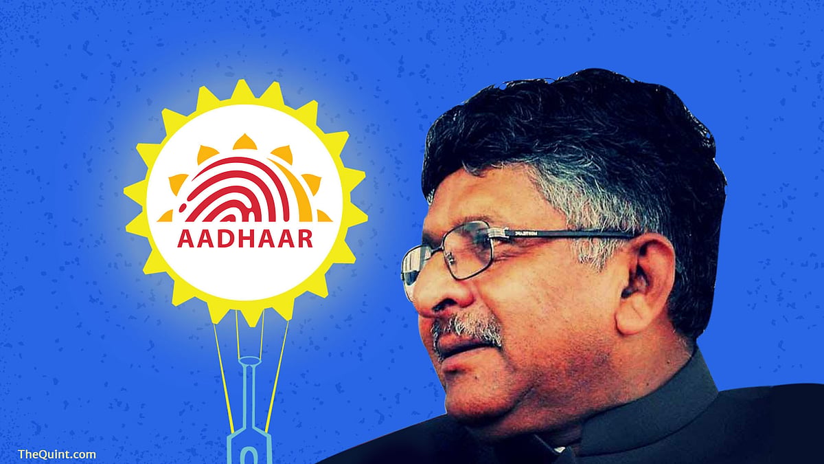 Minister for Law &amp; Justice and Information Technology, Ravi Shankar Prasad