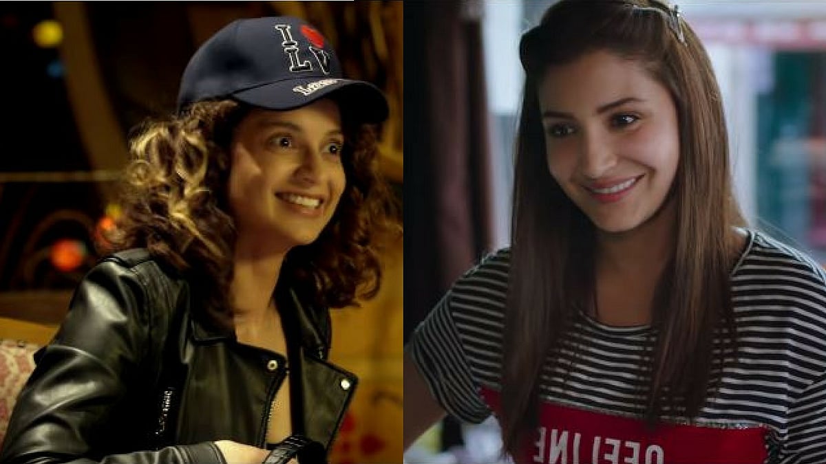 Anushka and Kangana play Gujarati characters in <i>Jab Harry Met Sejal</i> and <i>Simran</i>.