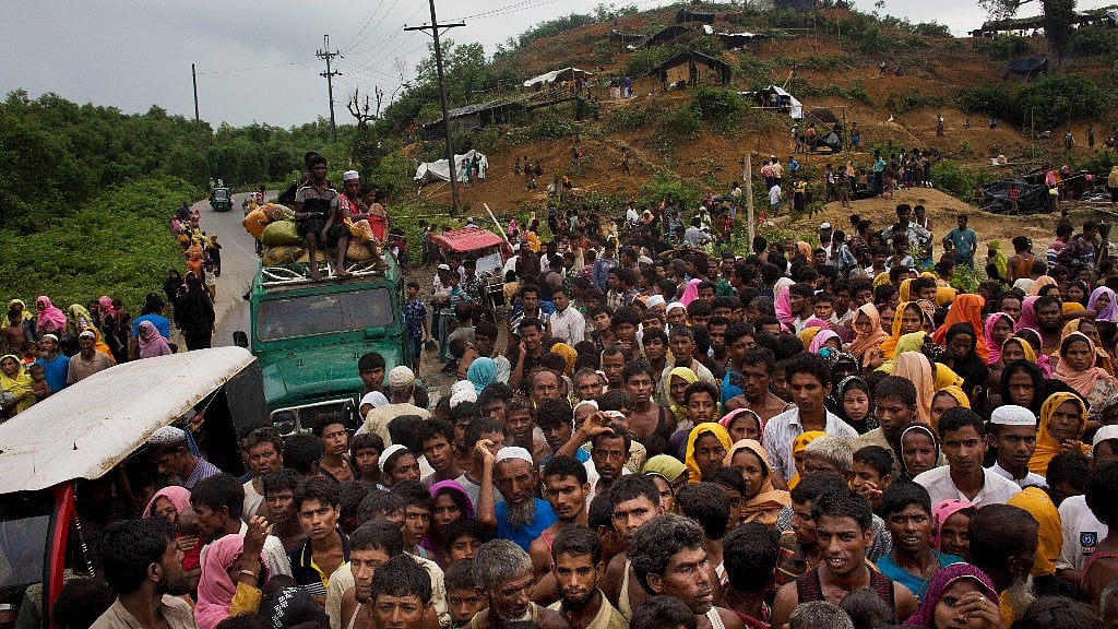 Rohingya refugees in Bangladesh.&nbsp;