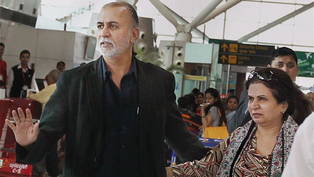 A file photo of Tarun Tejpal who allegedly raped his junior colleague in 2013. 