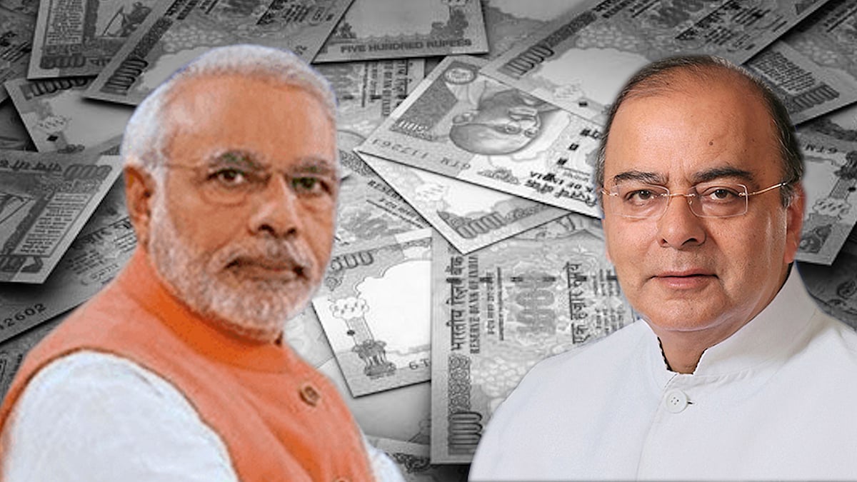 Narendra Modi and Arun Jaitley&nbsp;