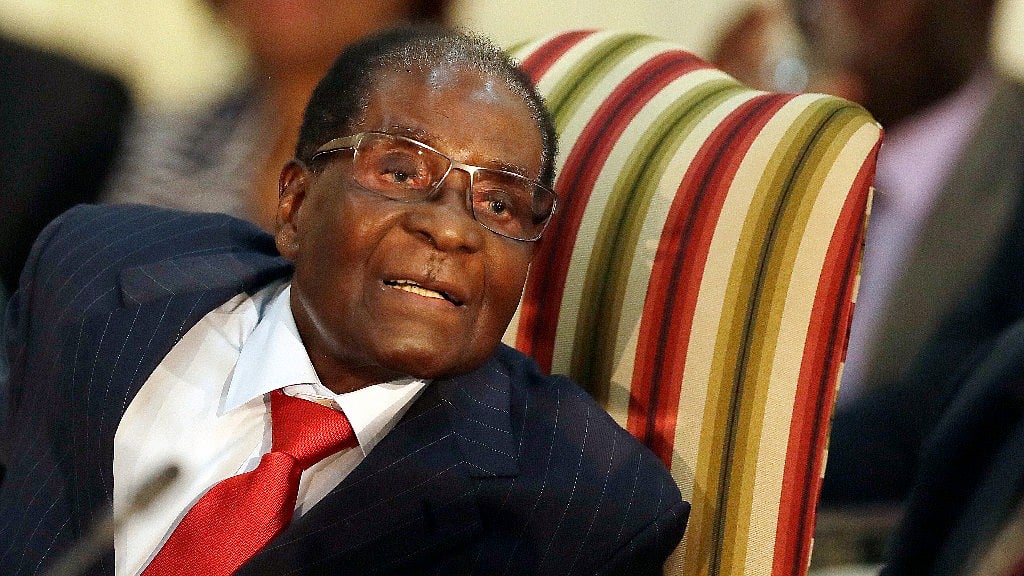 File photo of Robert Mugabe.