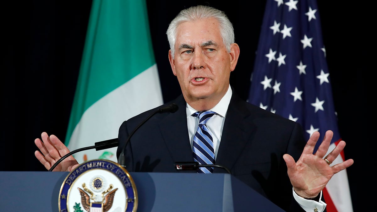 Rex Tillerson.