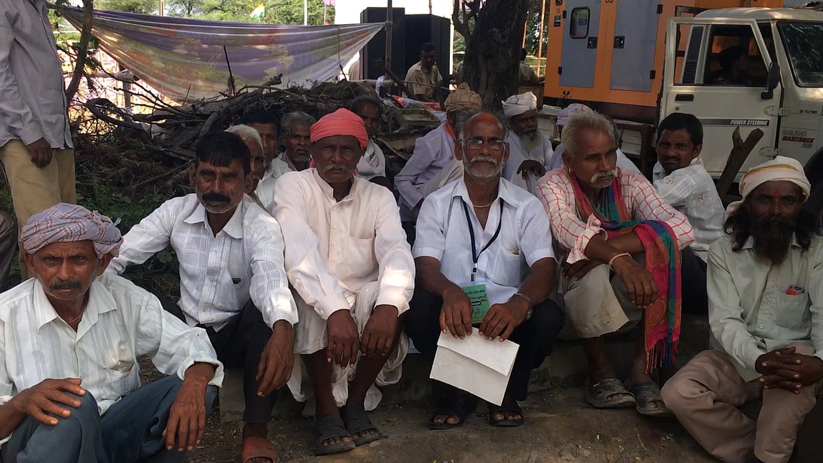 Member of various tribes who were displaced due to Sardar Sarovar dam.
