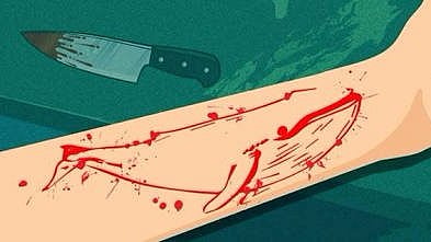The ‘Blue Whale challenge’ results in player killing themselves. (<i>Photo: <b>The Quint</b>)</i>
