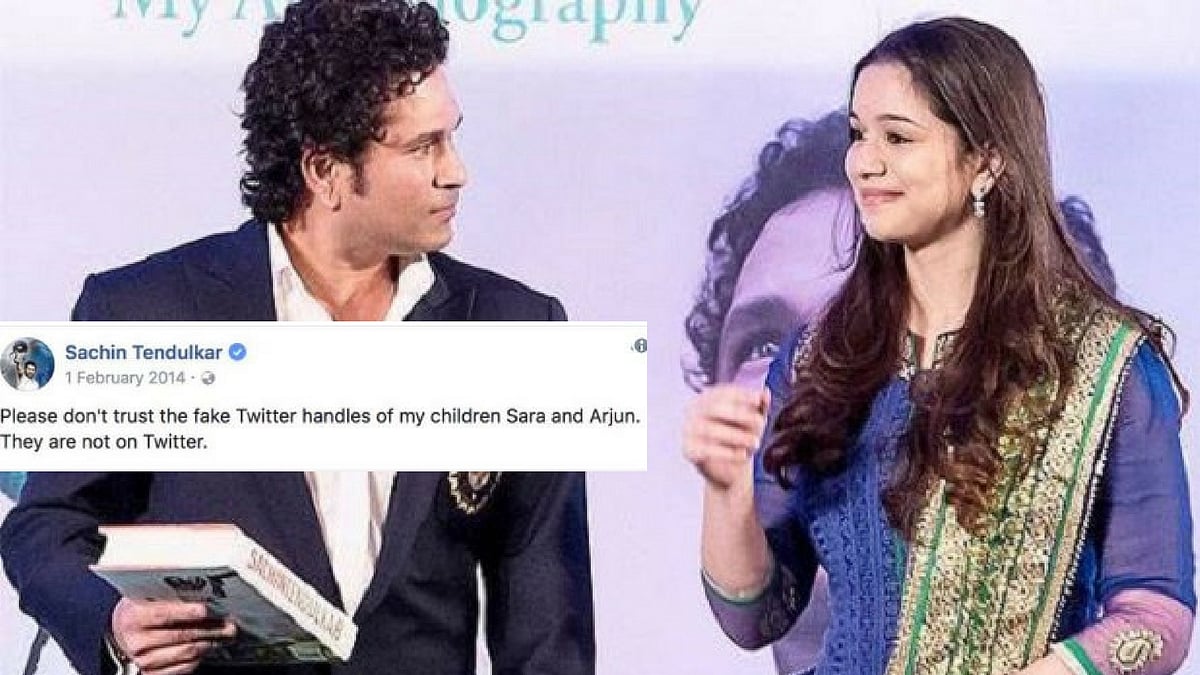 Sachin Tendulkar with daughter Sara.