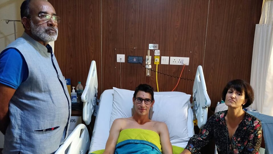 Tousim Minister Alphons offered to put them up at the government-run ITDC hotel, The Ashok, after they recovered from their injuries.