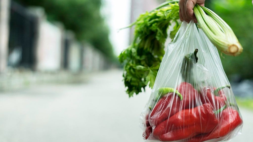Stop storing vegetables in plastic bags. 