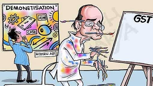 First demonetisation, next GST. What are you drawing up next, BJP?