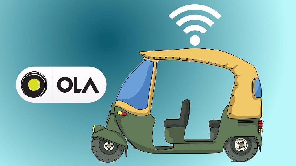 Ola Auto users in India get free Wi-Fi. 