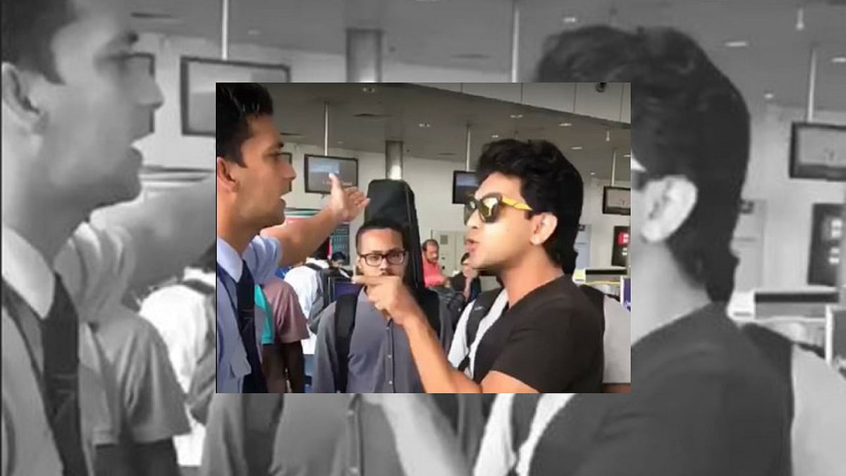 Aditya Narayan gets into an altercation with an Indigo employee.&nbsp;