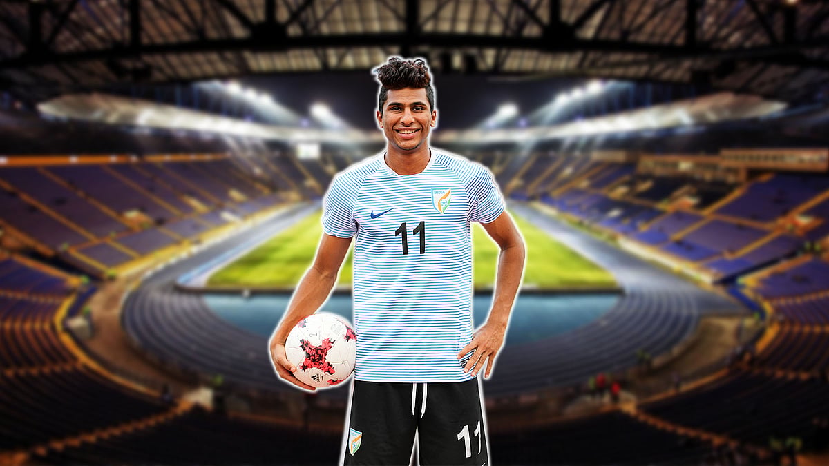 Aniket Jadhav is all set for the U-17 World Cup.