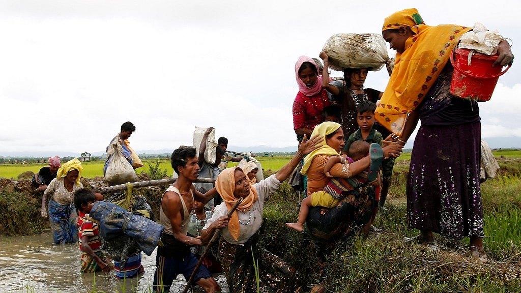Rohingya insurgents.