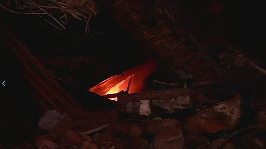 Twenty fire-tenders were rushed to the spot.