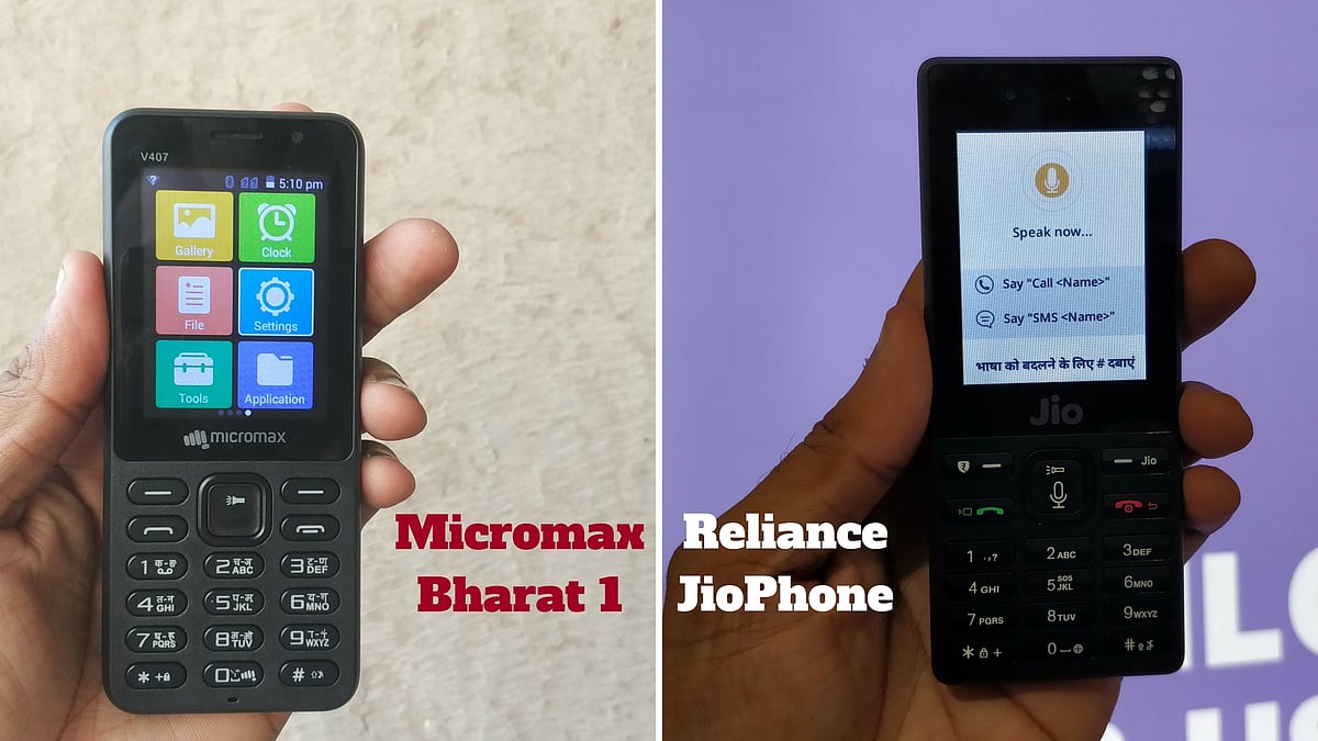 Micromax and Reliance Jio go head-to-head in the sector. 