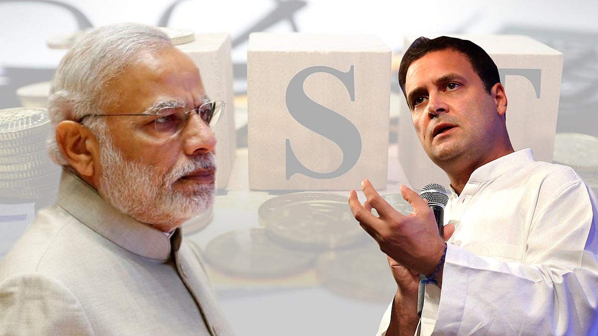 Prime Minister Narendra Modi and Congress Vice President Rahul Gandhi.