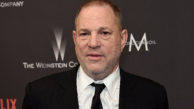 In this 8 January 2017 file photo, Harvey Weinstein arrives at The Weinstein Company and Netflix Golden Globes afterparty at the Beverly Hilton Hotel in Beverly Hills, California.