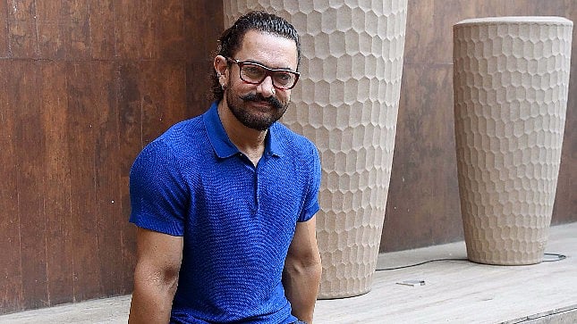 Aamir Khan during the promotions of <i>Secret Superstar </i>in Delhi.